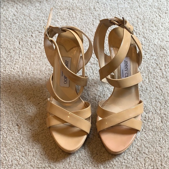 Jimmy Choo Patent Leather Heels - Picture 1 of 6